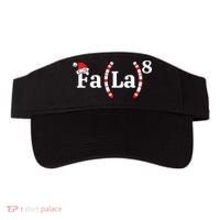 Fa (La)8 Funny Christmas Santa Fa La Math Teacher Student Visor thumb 0