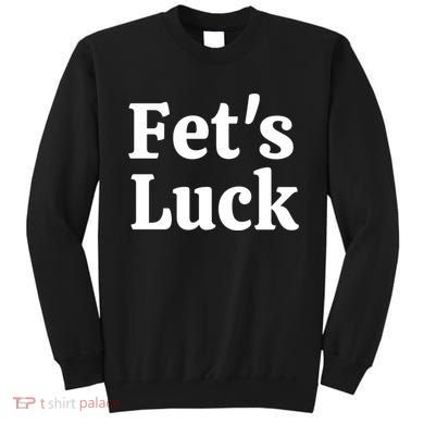 Fets Luck Fets Luck Cool Gift Blue Small Sweatshirt