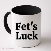 Fets Luck Fets Luck Cool Gift Blue Small Coffee Mug thumb 0
