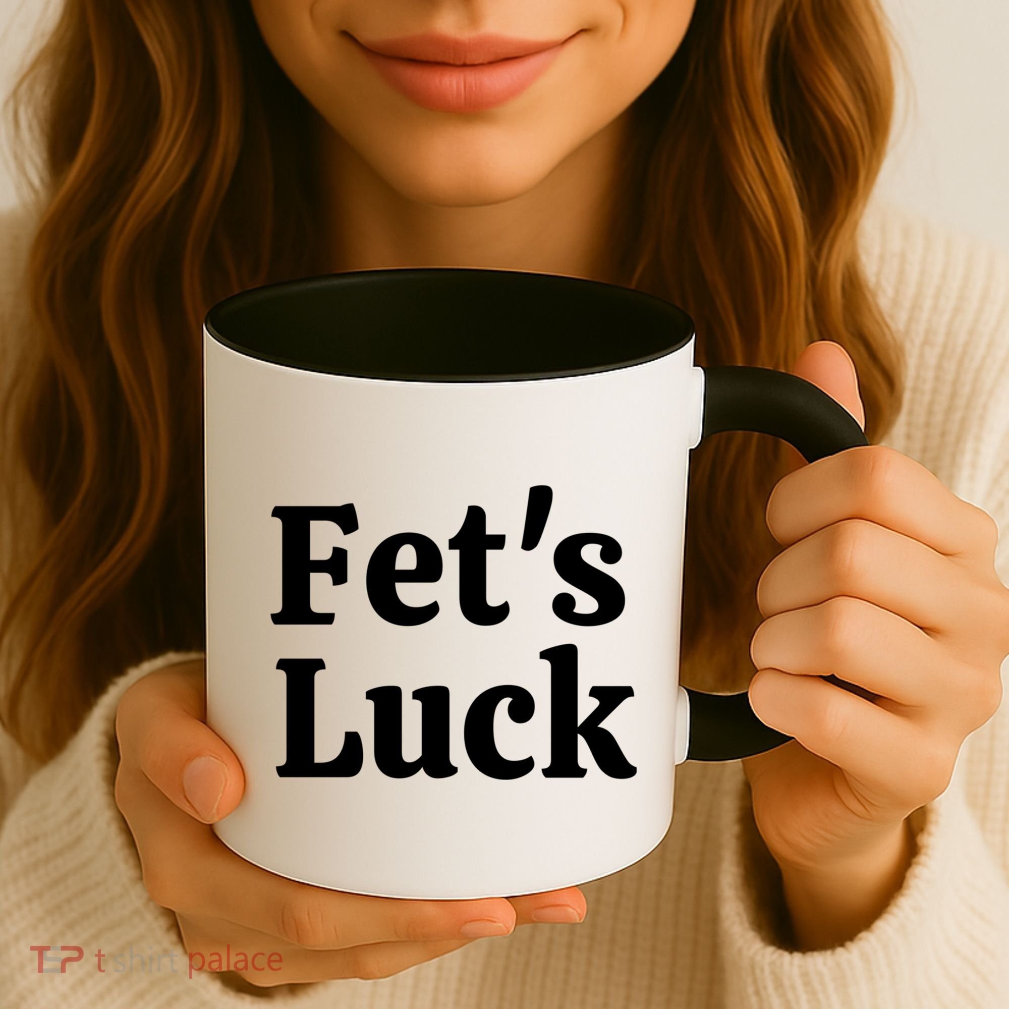 Fets Luck Fets Luck Cool Gift Blue Small Coffee Mug