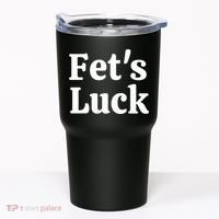Fets Luck Fets Luck Cool Gift Blue Small Tumbler thumb 0