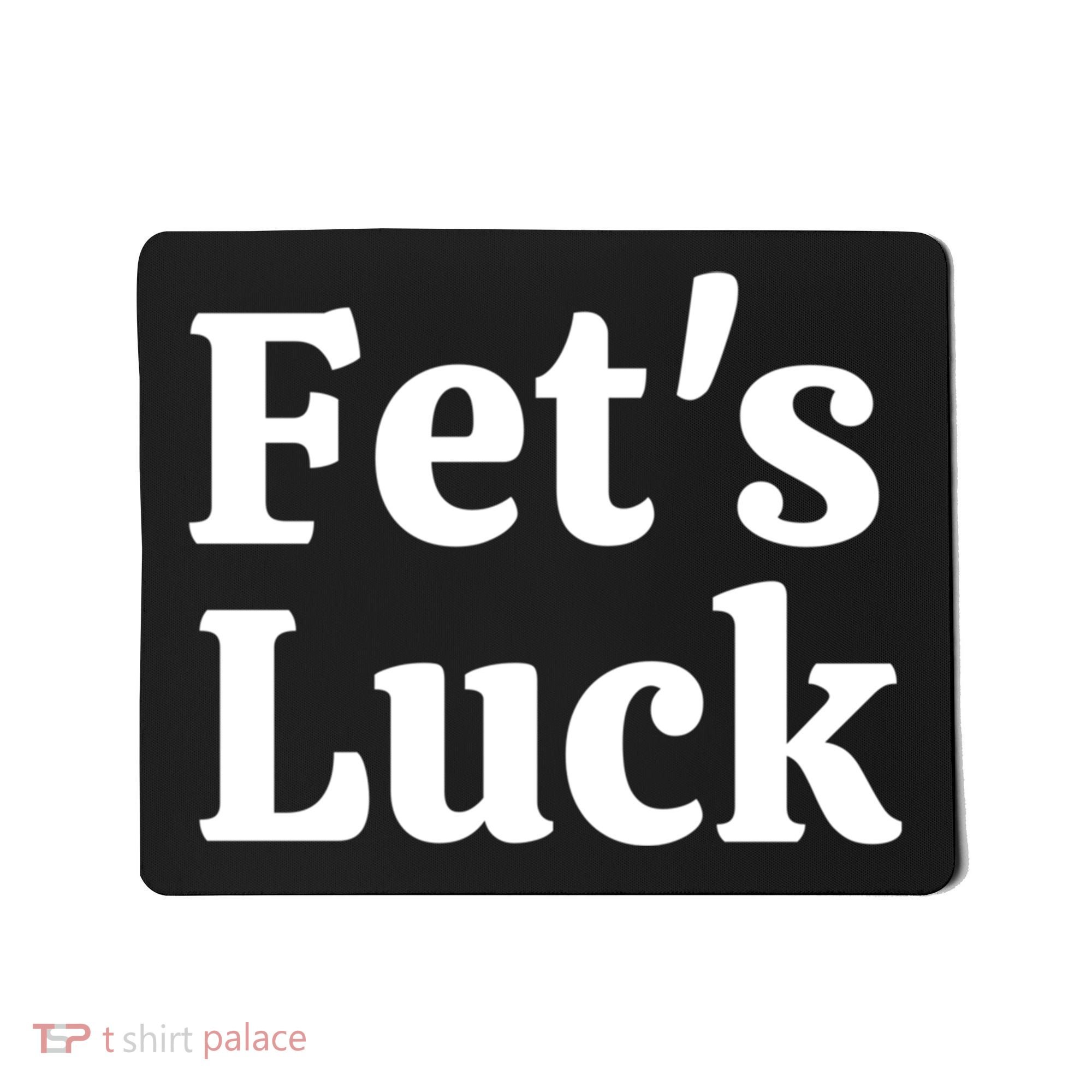 Fets Luck Fets Luck Cool Gift Blue Small Mousepad