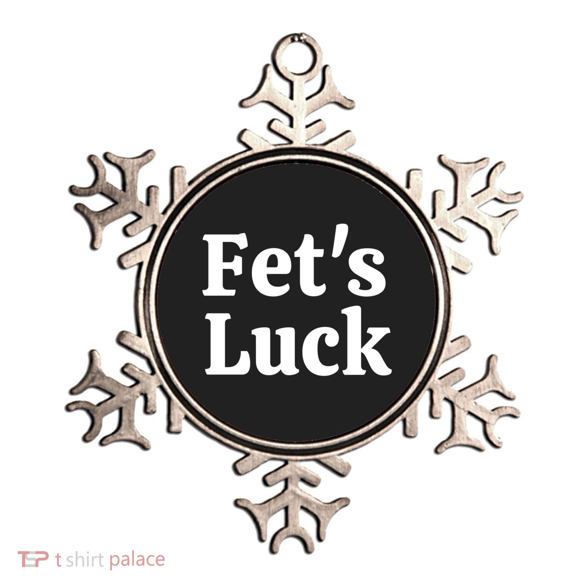 Fets Luck Fets Luck Cool Gift Blue Small Ornament
