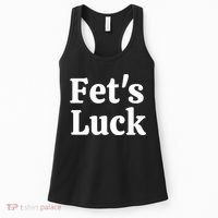 Fets Luck Fets Luck Cool Gift Blue Small Women's Tank Top thumb 0