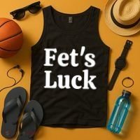 Fets Luck Fets Luck Cool Gift Blue Small Tank Top thumb 4