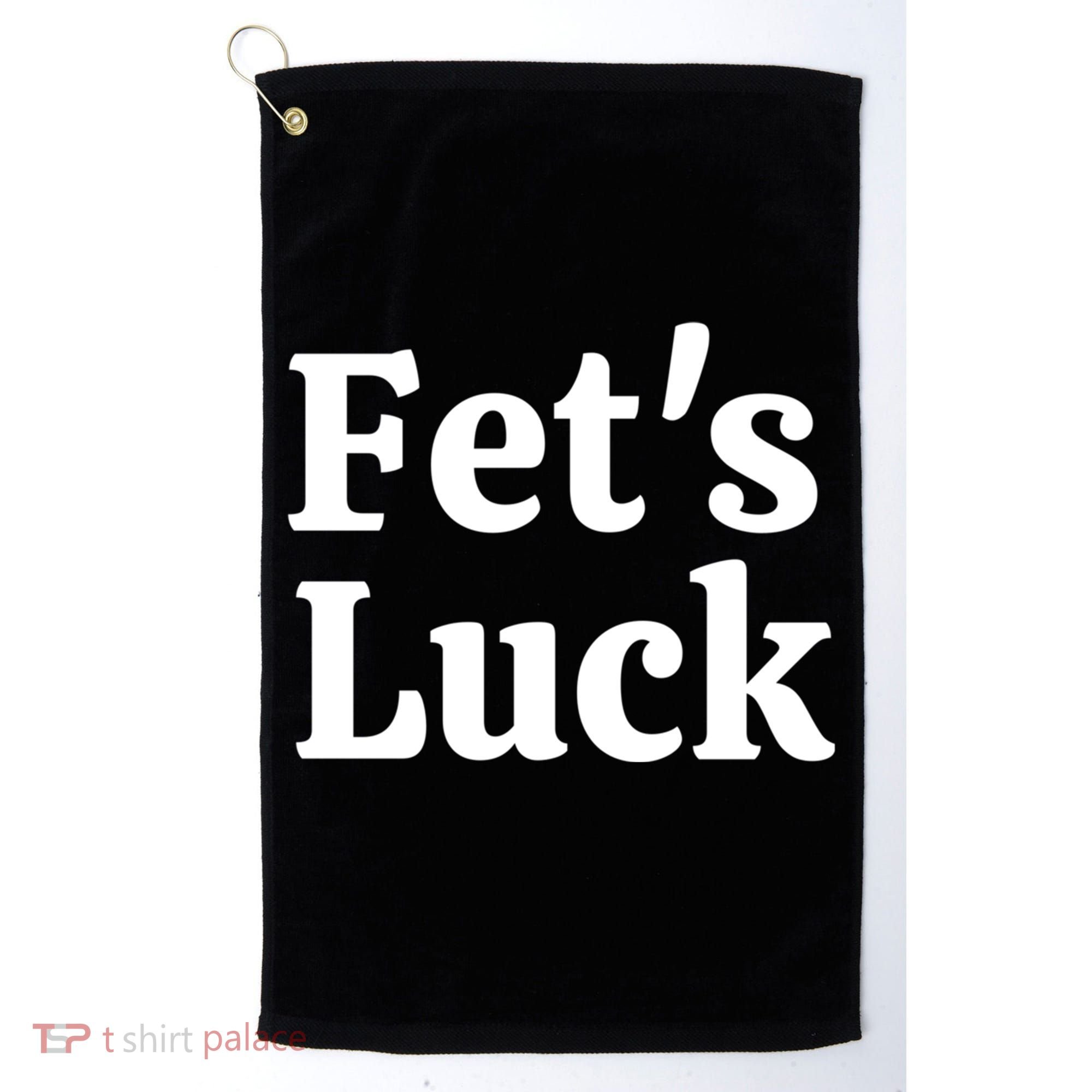 Fets Luck Fets Luck Cool Gift Blue Small Golf Towel