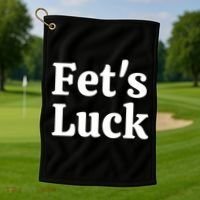 Fets Luck Fets Luck Cool Gift Blue Small Golf Towel thumb 1
