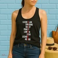Filipino Lech Flan Sinigang Balut Pancit Lumpia Sisig Lechon Adobo Women's Tank Top thumb 2