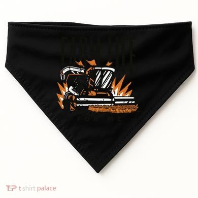 Farm Life For Me Tractor USA-Made Doggie Bandana