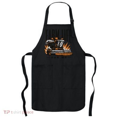 Farm Life For Me Tractor Apron