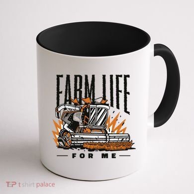 Farm Life For Me Tractor Coffee Mug back