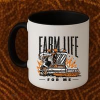 Farm Life For Me Tractor Coffee Mug thumb 2