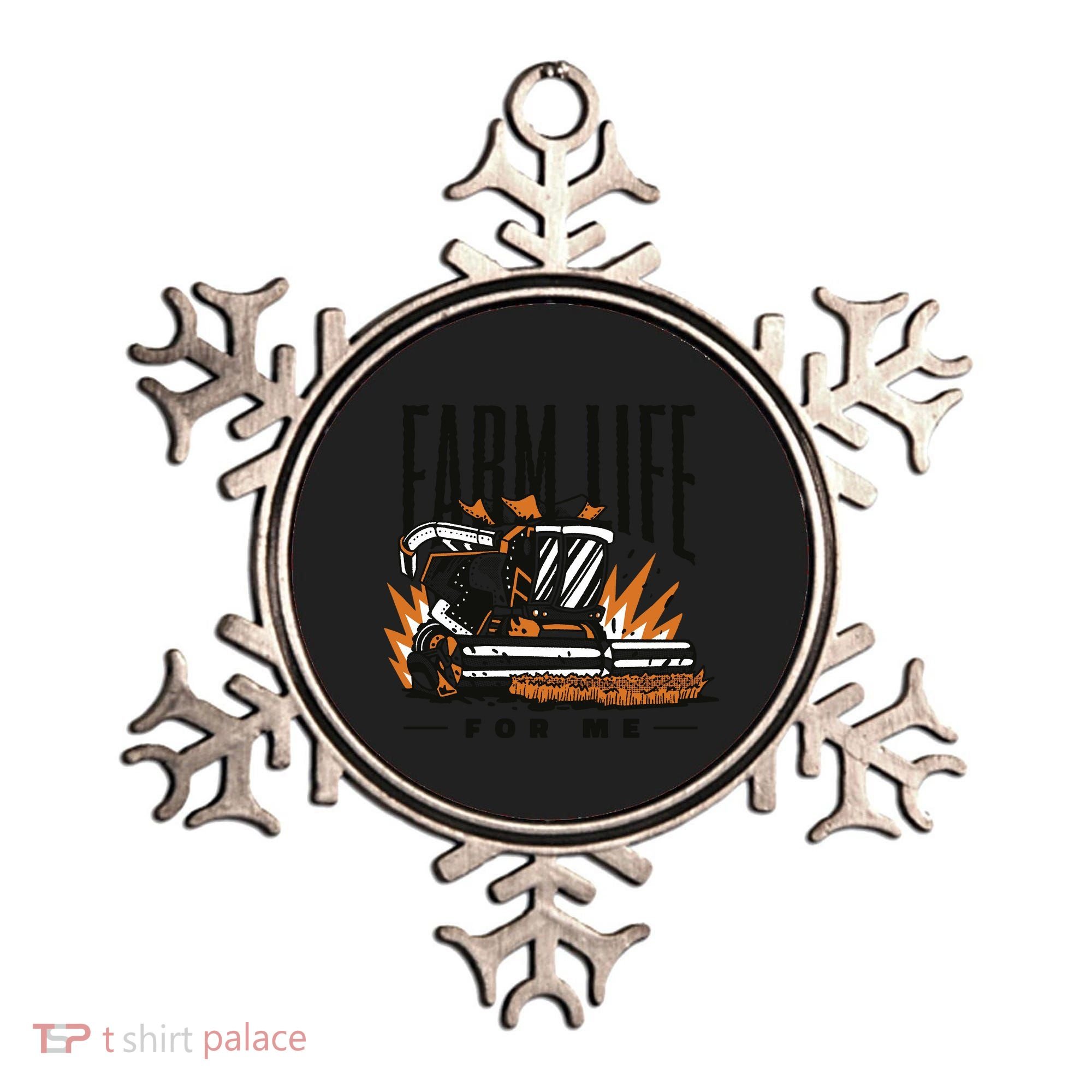 Farm Life For Me Tractor Ornament