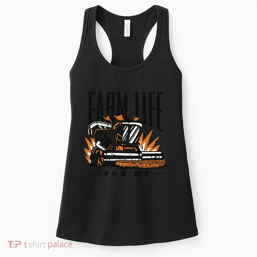 Farm Life For Me Tractor Women's Tank Top