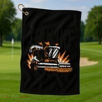 Farm Life For Me Tractor Golf Towel thumb 1