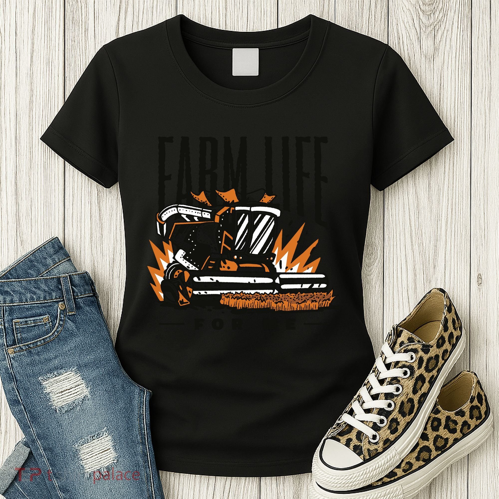 Farm Life For Me Tractor Women's T-Shirt