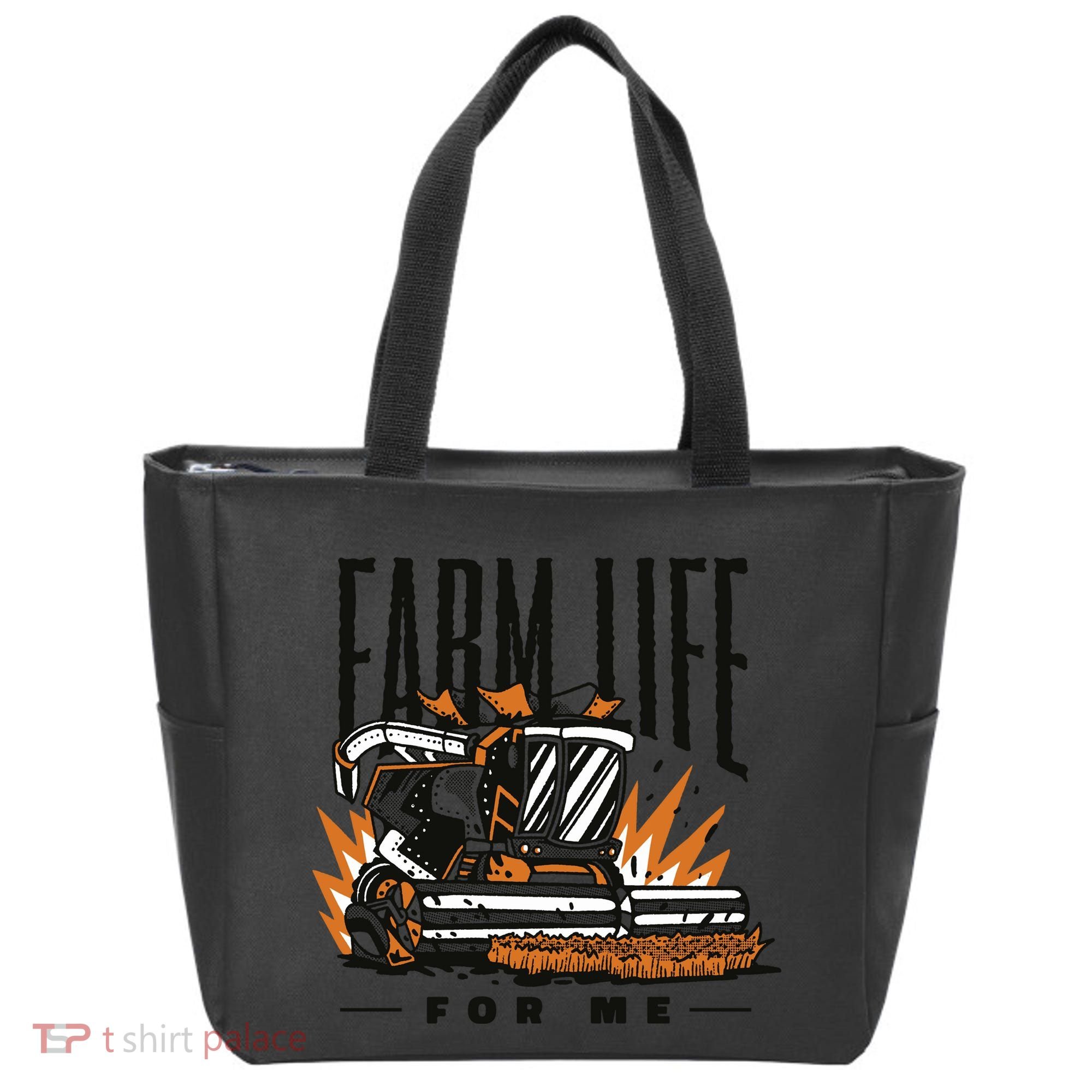 Farm Life For Me Tractor Tote Bag