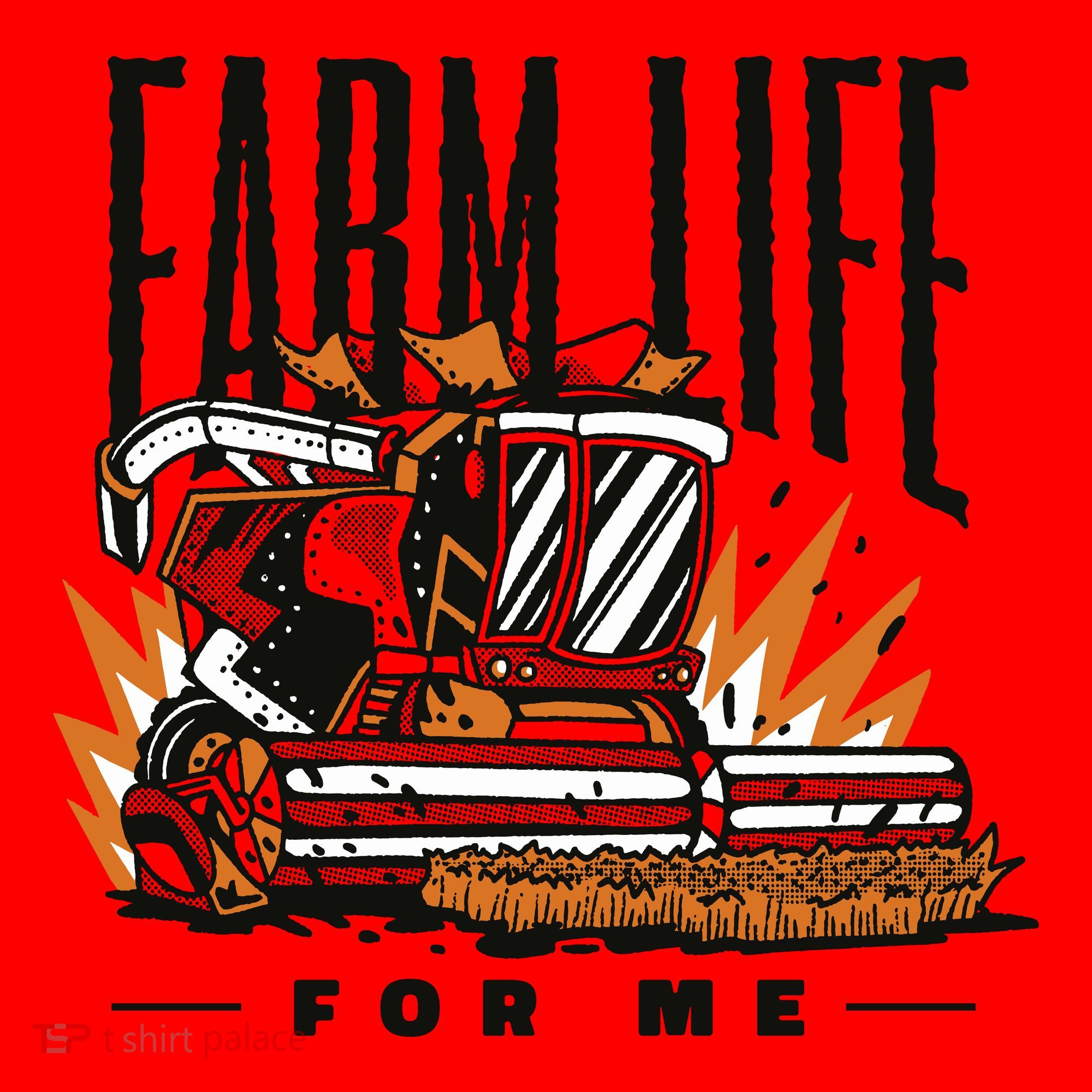 Farm Life For Me Tractor Santa Hat