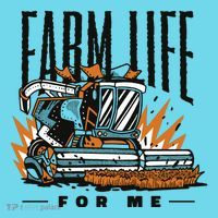 Farm Life For Me Tractor Button thumb 1