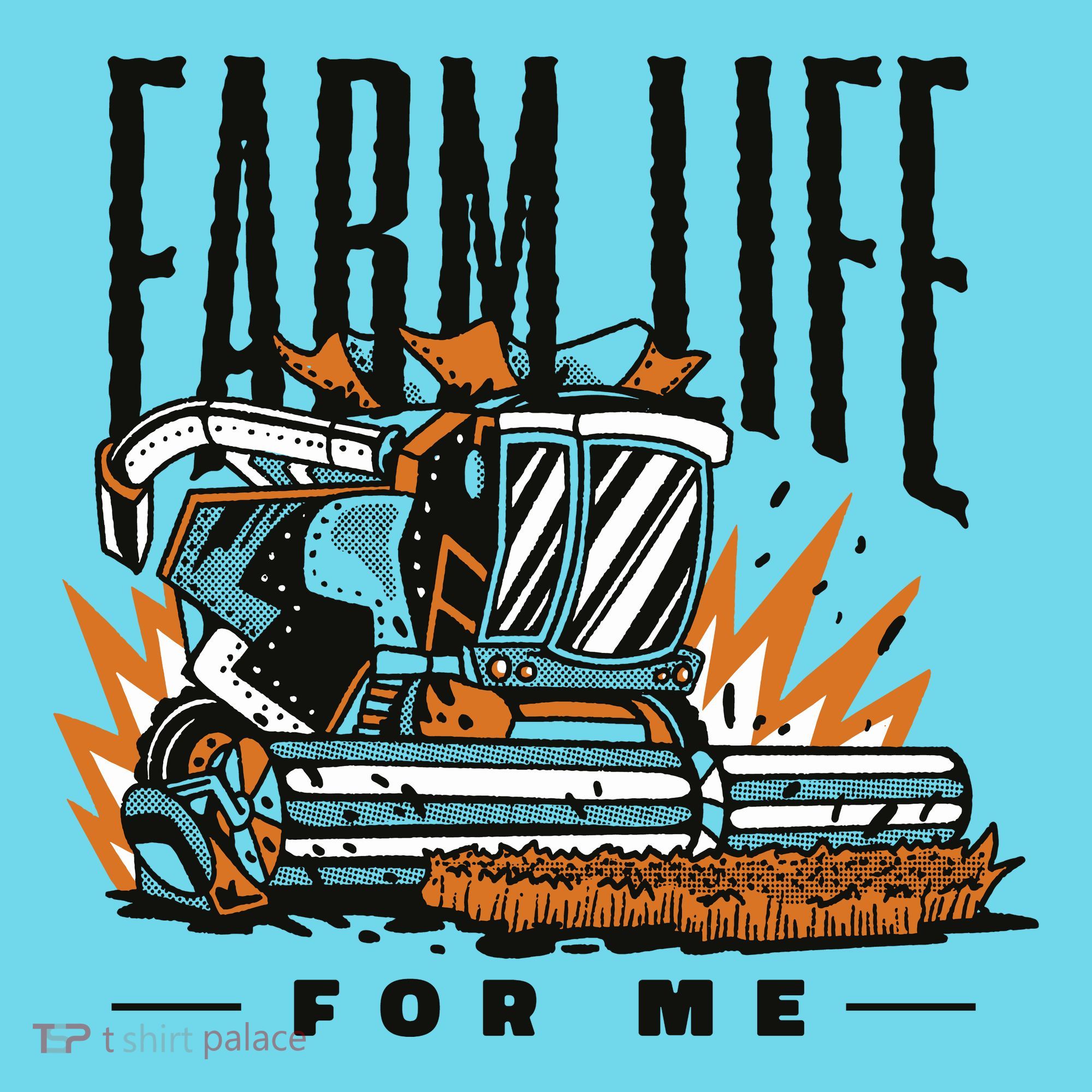 Farm Life For Me Tractor Button