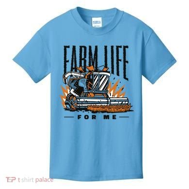 Farm Life For Me Tractor Kids T-Shirt