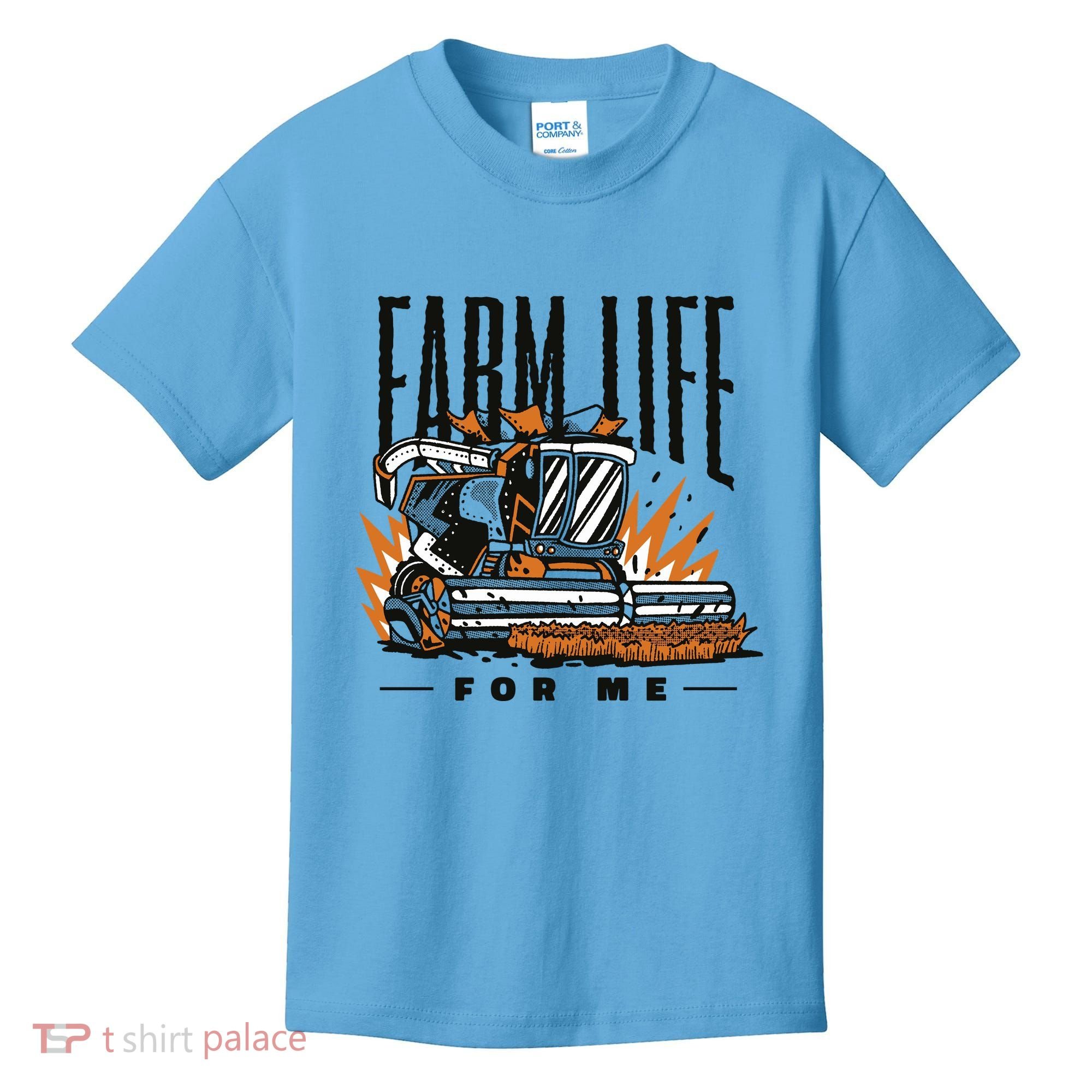 Farm Life For Me Tractor Kids T-Shirt