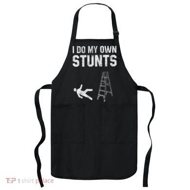 Funny Ladder Fall Gift Broken Bone Hand Get Well Soon Apron