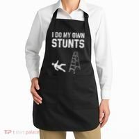 Funny Ladder Fall Gift Broken Bone Hand Get Well Soon Apron thumb 2