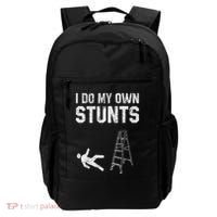 Funny Ladder Fall Gift Broken Bone Hand Get Well Soon Backpack thumb 0