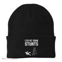 Funny Ladder Fall Gift Broken Bone Hand Get Well Soon Beanie thumb 0