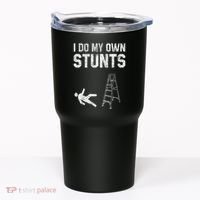 Funny Ladder Fall Gift Broken Bone Hand Get Well Soon Tumbler thumb 0