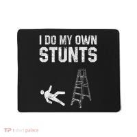 Funny Ladder Fall Gift Broken Bone Hand Get Well Soon Mousepad thumb 0