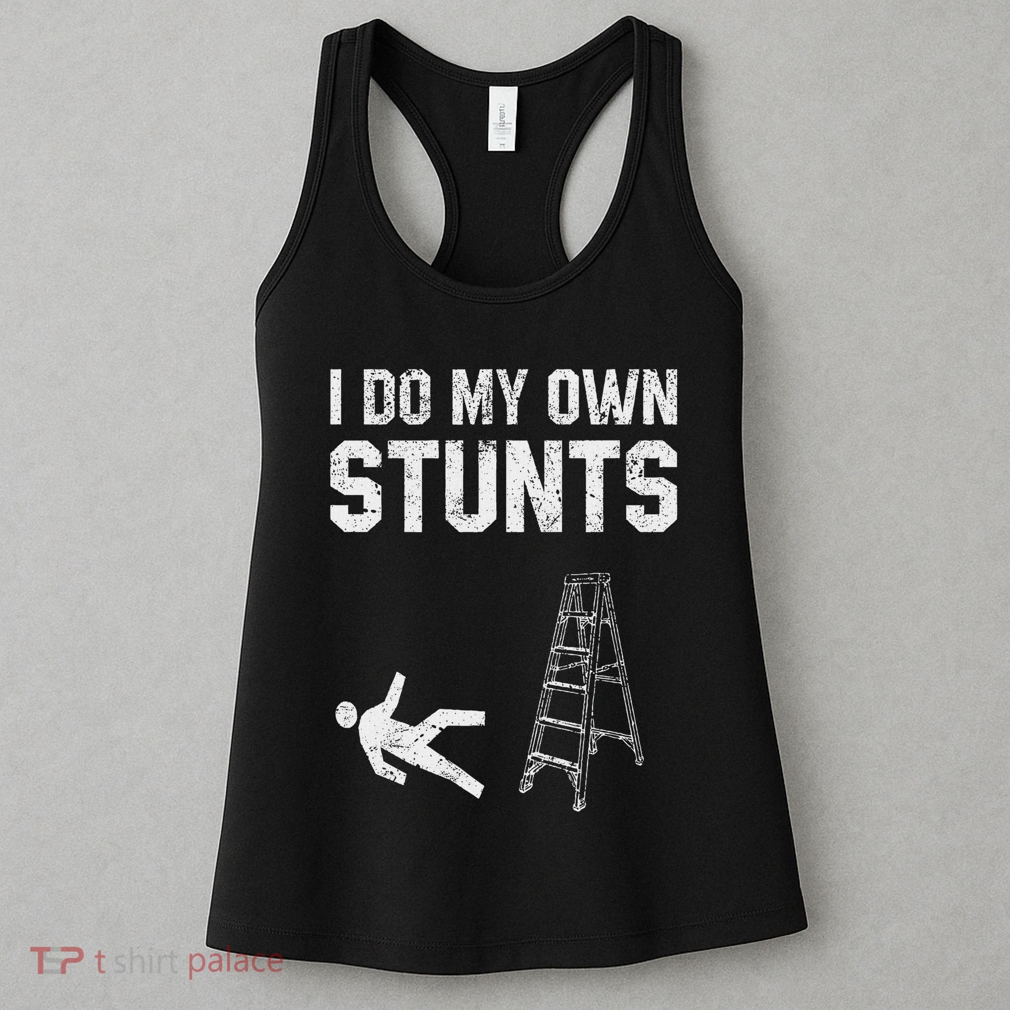 Funny Ladder Fall Gift Broken Bone Hand Get Well Soon Women's Tank Top