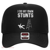 Funny Ladder Fall Gift Broken Bone Hand Get Well Soon Hat thumb 0