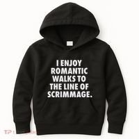 Football Lineman For Offensive Kids Hoodie thumb 0