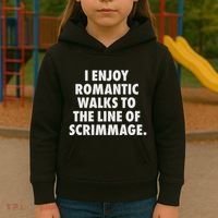 Football Lineman For Offensive Kids Hoodie thumb 3