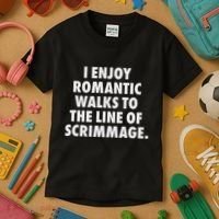 Football Lineman For Offensive Kids T-Shirt thumb 3