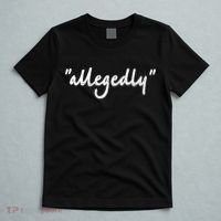 Funny Lawyer Funny Gift Funny Funny Gift For Men Women Attorney Allegedly Cute G T-Shirt thumb 5