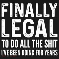 Finally Legal Funny 21st Birthday 2002 Gift Bucket Hat thumb 4
