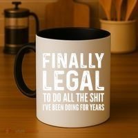 Finally Legal Funny 21st Birthday 2002 Gift Coffee Mug thumb 4