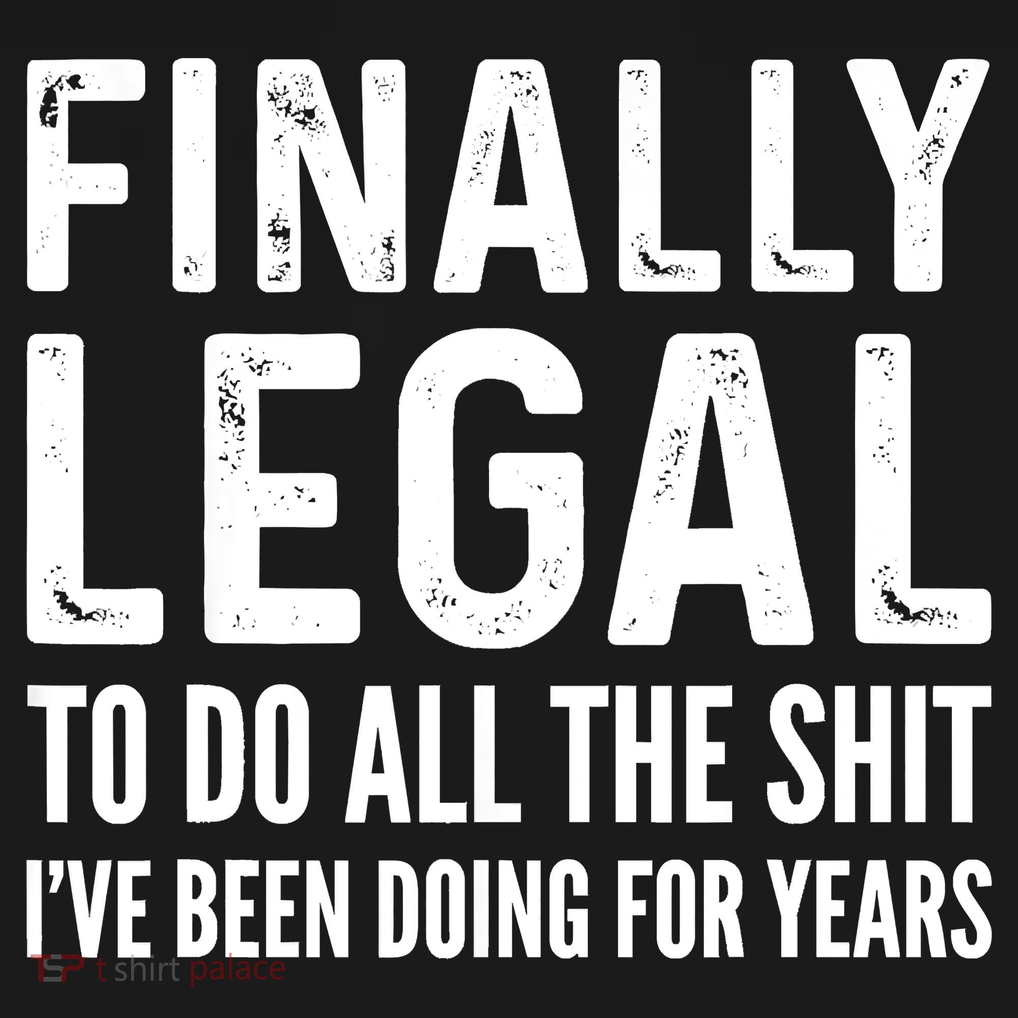Finally Legal Funny 21st Birthday 2002 Gift Women's Hoodie