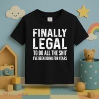 Finally Legal Funny 21st Birthday 2002 Gift Toddler T-Shirt thumb 3