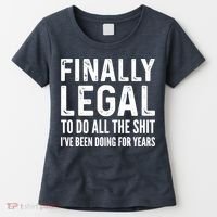 Finally Legal Funny 21st Birthday 2002 Gift Women's T-Shirt thumb 0