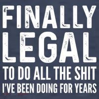 Finally Legal Funny 21st Birthday 2002 Gift Kids T-Shirt thumb 4