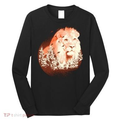 Forest Lion Long Sleeve Shirt