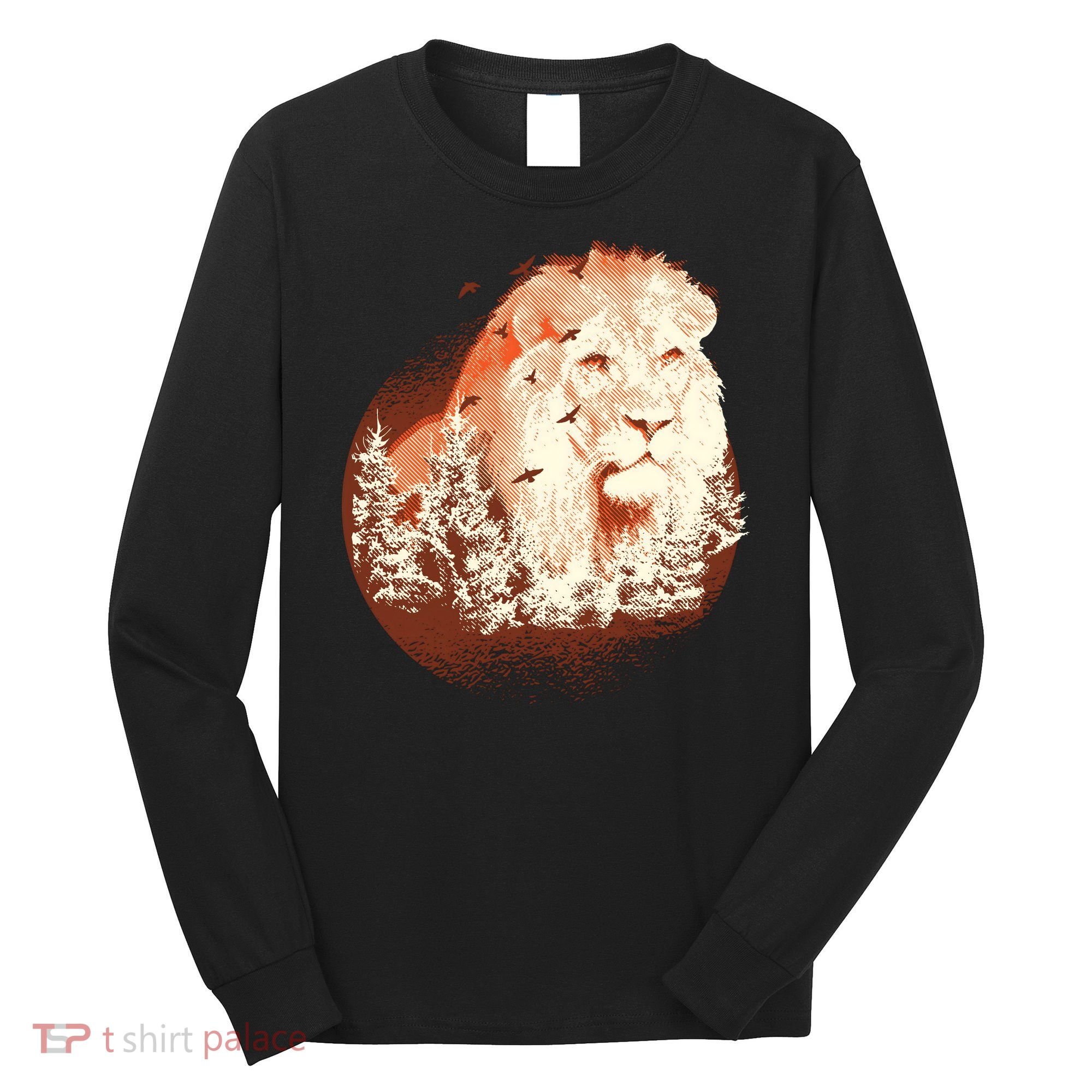 Forest Lion Long Sleeve Shirt