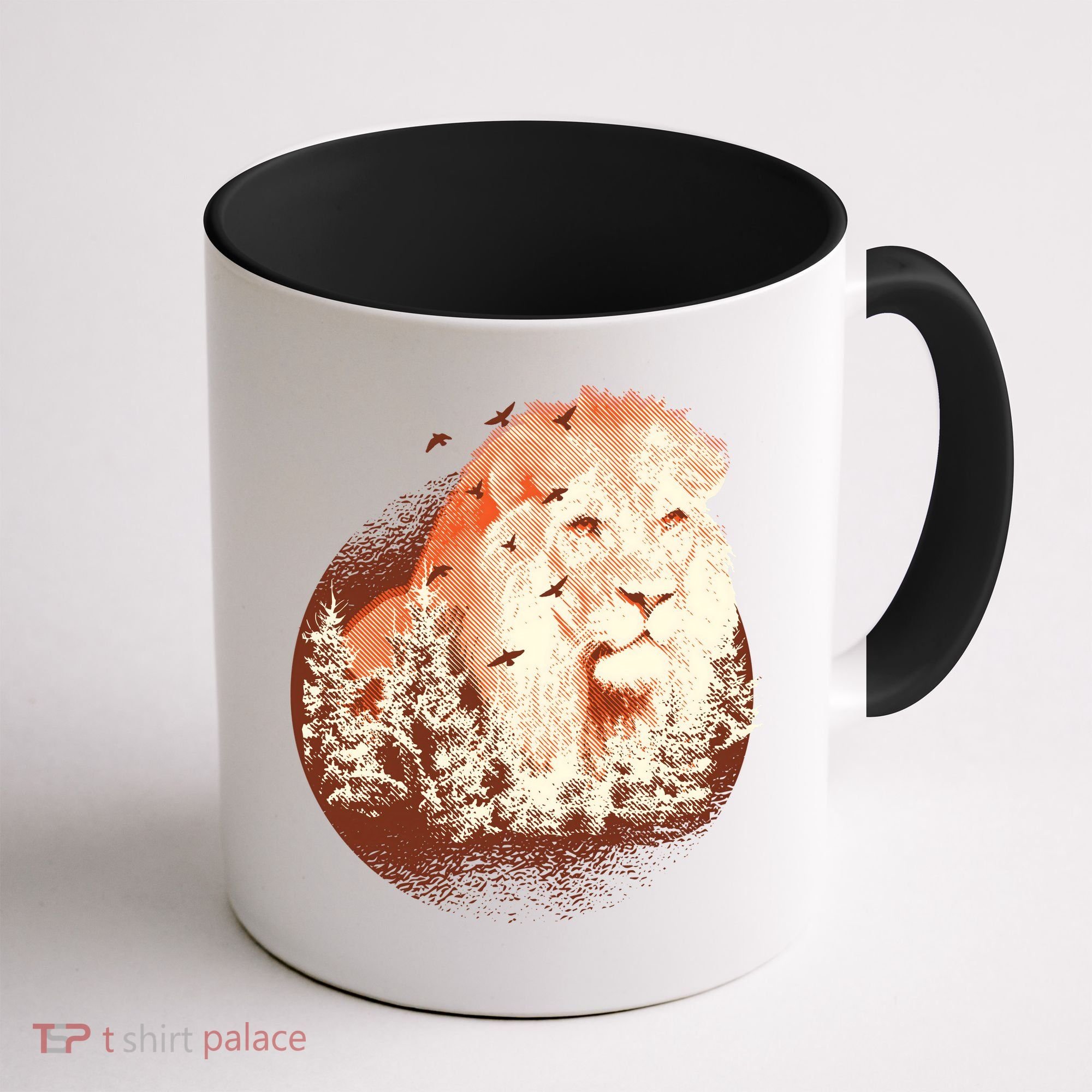 Forest Lion Coffee Mug