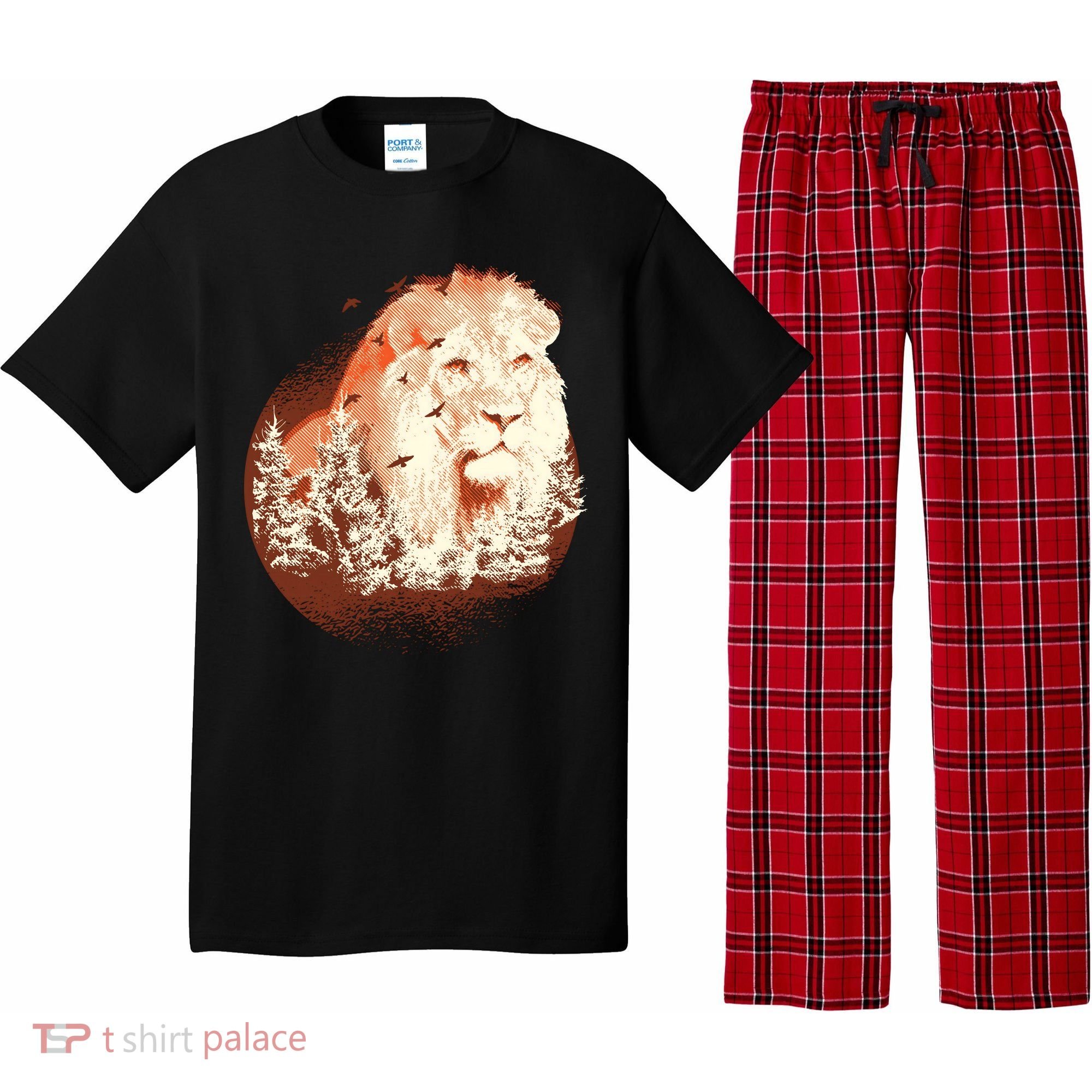 Forest Lion Pajama Set