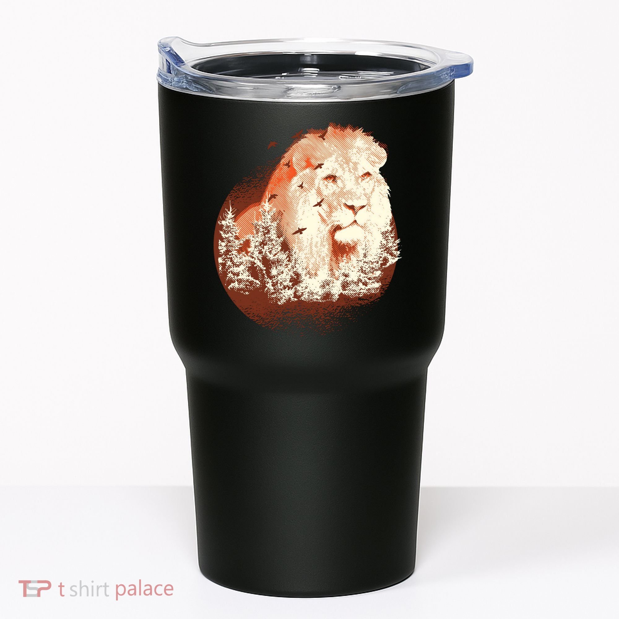 Forest Lion Tumbler