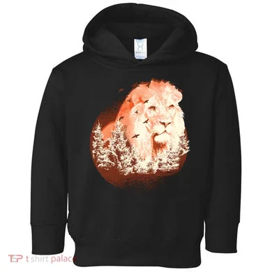 Forest Lion Toddler Hoodie